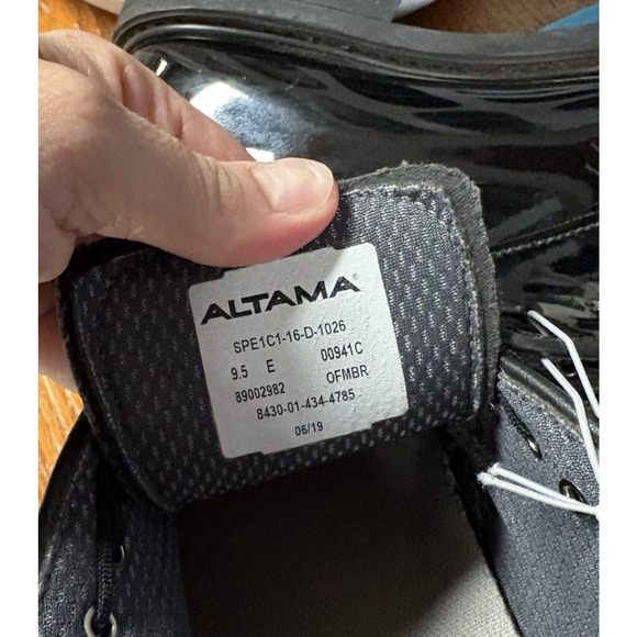 Altama High Gloss Black Oxford Dress Shoes Mens Size 9.5 Military Police Uniform main image 6